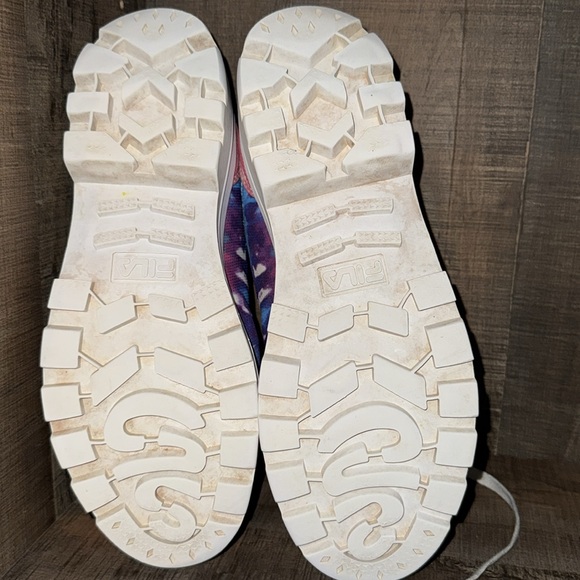 Fila Women's Multicolor Tie-Dye Sneakers - Picture 10 of 10